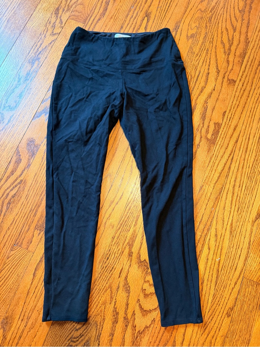 Rachel Zoe Black High-Waist Leggings - Size Medium